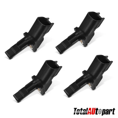 4x ABS Wheel Speed Sensors for Ford Mondeo 2000-2007 Jaguar X-Type Front & Rear - Image 1 of 4