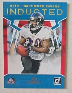 2019 Panini Donruss Ed Reed Inducted Hall of Fame - Picture 1 of 8