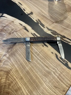 Карманный нож Schrade Walden NY США 1946-1973 модель 881 Stockman - Изображение 1 из 4