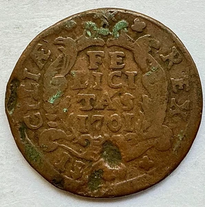 1701 Grano - Filippo V. Italian State Kingdom of Sicily - Picture 1 of 2