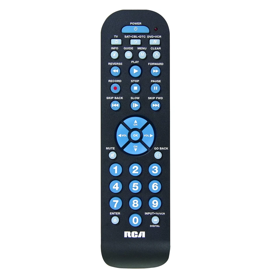 3-Device Universal Remote Control Platinum Pro, Easy Setup, Long Range IR, Re... - Image 1 of 1