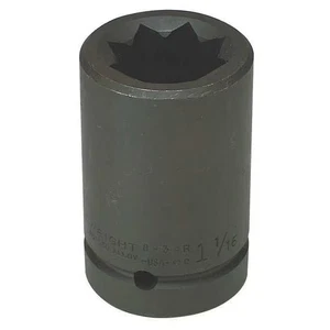 Wright Tool Impct Skt,Steel,Blk Oxd,1 5/8 in 8952R Wright Tool 8952R 1-5/8 in - Picture 1 of 1