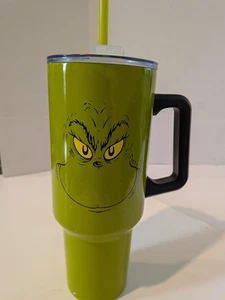 Taza vaso The Grinch taza pajita Dr Seuss vacaciones de Navidad 2023 regalo coleccionable - Imagen 1 de 6
