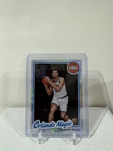 2025 Topps Basketball Noah Penda Chrome Silver Pack Mojo - Picture 1 of 2