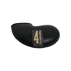 The Club Glove Golf Iron Head Cover 4 Iron Cover Black Neoprene Protective Cover - Picture 1 of 8