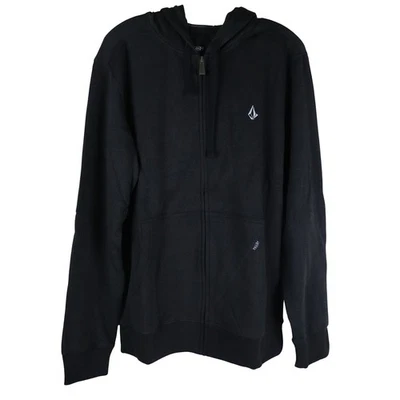 Volcom Skateboard Hoodie Slapdit Slim Zip Charcoal/Silver - Image 1 of 4