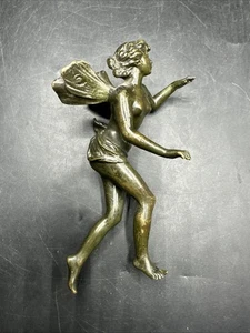 Antique Bronze Fairy Psyche - Picture 1 of 8
