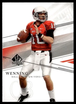 2014 SP Authentic Keith Wenning Rookie Ball State Cardinals #40 - Image 1 of 2