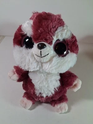 Yoohoo and Friends Chewoo Pink Squirrel Aurora Plush Toy Stuffed Animal 7” Works - Image 1 of 4