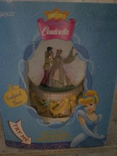 DISNEY Cinderella ENESCO Snow Globe Music Box Mendelssohn Wed March G2 NIB