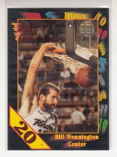 BILL WENNINGTON 1991-92 Wild Card NCAA 20 Stripe Parallel #61 St. Johns Mint