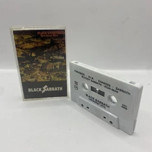 Black Sabbath Greatest Hits Cassette Tape USA Import Rare - Picture 1 of 9