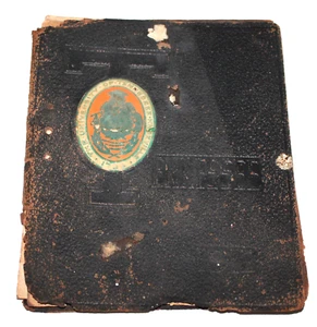 Programa de graduación de la Universidad de Tennessee 1912 cuero CA1 - Imagen 1 de 7