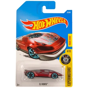 Hot Wheels EL VIENTO Experimotors RED Sport Car 75/365 4/10 2015 NEW SENT IN BOX - Foto 1 di 5