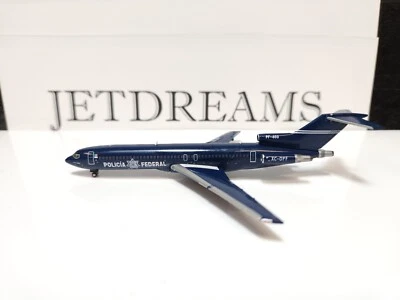 1/400 MEXICAN FEDERAL POLICE BOEING 727-200 2000'S COLORS XC-OPF GEMINI JETS - Image 1 of 4
