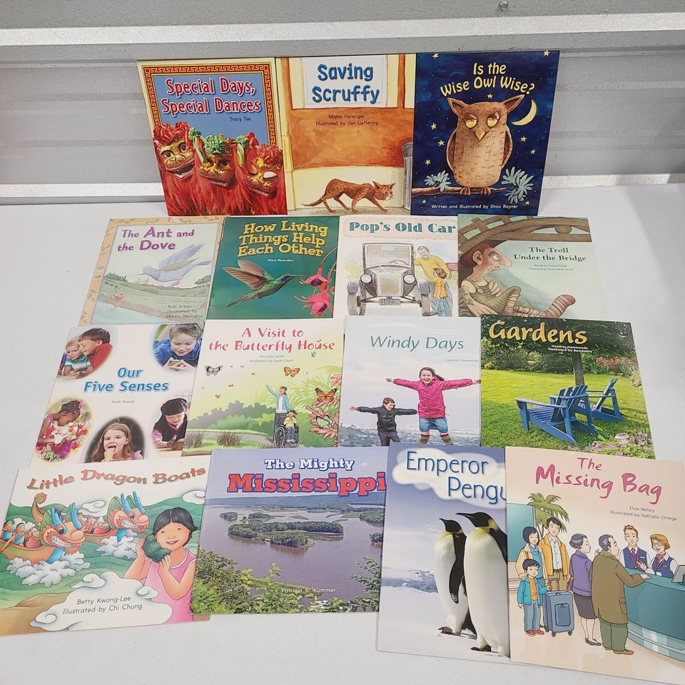 Grade 2 Rigby, Level I - Lot of 15 - Leveled Readers Guided Reading Books HMH ~ - Image 1 of 4