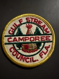 Golfstromrat Florida Camporee Patch BSA 3 Zoll Abzeichen Vintage - Bild 1 von 3