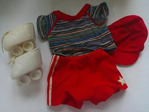 Vintage Coleco CPK Shorts, Shirt, Hat and Roller Skates - Picture 1 of 2