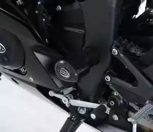 R&G Yamaha YZF-R6 YZFR6 2006-20 aero crash protectors bobbins lowers CP0202BL - Picture 1 of 9