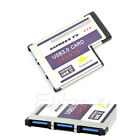 54mm for Card 3 Port USB Adapter Expresscard for Laptop FL1100 Chip
