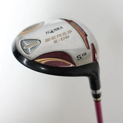 Ladies HONMA GOLF BERES E-06 5W Fairway Wood Flex-A 2S ARMRQ X38 No H/C - Image 1 of 4