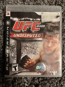 UFC Undisputed 2009 DISCO COMO NUEVO Sony PlayStation 3 2009 PS3 EN CAJA Completo THQ PSN - Imagen 1 de 4