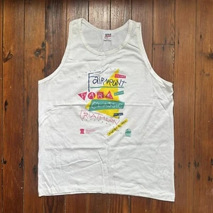 Vintage 1992 Anvil Philadelphia Fairmount Park Classic Triathlon tank - Picture 1 of 7