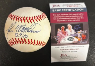 John Wetteland JSA Authenticated Autographed Ball CM 1048 - Image 1 of 4