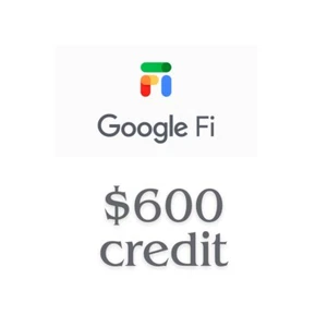 Carte SIM Google Fi avec 600€ de crédit - Photo 1 sur 1