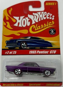Hot Wheels Classics Series 1 1965 Pontiac GTO (Purple) #2 of 25 2004 - Picture 1 of 2