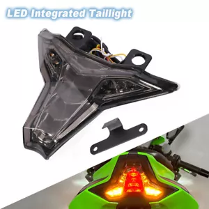 Luz trasera LED integrada para Kawasaki Ninja ZX-25R ZX-4R ZX4RR ZX6R ZX10R ZX10RR - Imagen 1 de 24