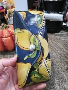 NWT Patricia Nash Ardenza Glasses Case Positano Limon - Picture 1 of 10