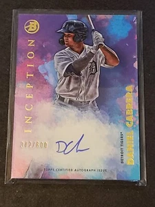 2021 Bowman Inception Baseball Prospect Autograph Daniel Cabrera #342/600 - Bild 1 von 2