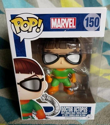 Doctor Octopus Pop 150 - Spiderman Marvel - Funko Pop! Vinyl 2016 - Vaulted - Image 1 of 4