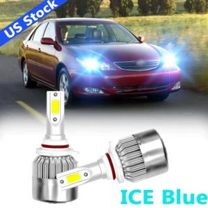 2X Azul Hielo 8000K 9006 LED Bombilla Faro para Toyota Camry Corrolla Kit de haz bajo - Imagen 1 de 8