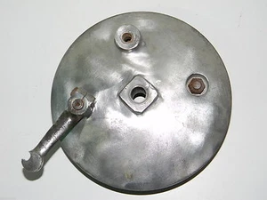 1971 Ossa Pioneer model 30 REAR WHEEL BRAKE PLATE SDR Stiletto Plonker shoes - Picture 1 of 3