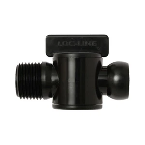 Loc-Line ½" Male NPT Valve 1/2" Valve for Loc-Line Plumbing Part 39852-BLK - Picture 1 of 2