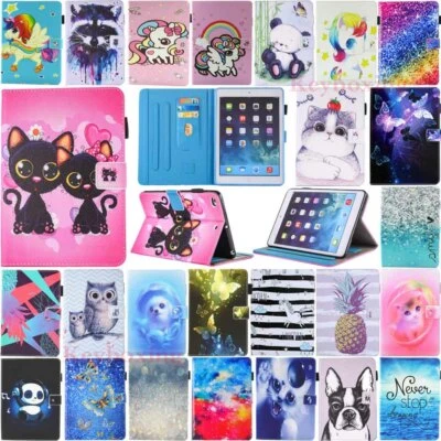 For iPad Air 3rd Mini 5 iPad 2 3 4 5th 6th Gen Magnetic Leather Case Smart Cover - Image 1 of 4