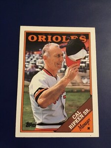 1988 Topps # 444 CAL RIPKEN SR Baltimore Orioles 