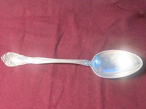 Sterling Alvin Chateau Rose SERVING SPOON 8 1/2" No Mono - Picture 1 of 4
