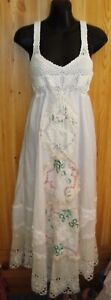 NEW Magnolia Love 8 10 12 crochet embroidered maxi dress fillyboo pearl inspired