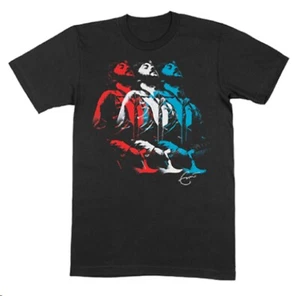 Eric Clapton Triple Photo M, L, XL, 2XL Black T-Shirt - Picture 1 of 1