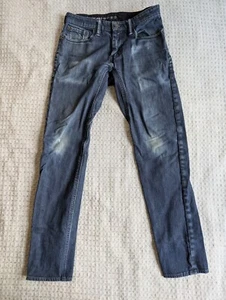 Levi's Jeans Men 29x32 Fits 28x29 Blue Commuter Pro 511 Distressed Reflective - Picture 1 of 14
