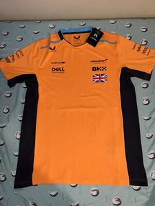 McLaren F1 Papaya Team Shirt 2023 Men’s Size Medium - Picture 1 of 8