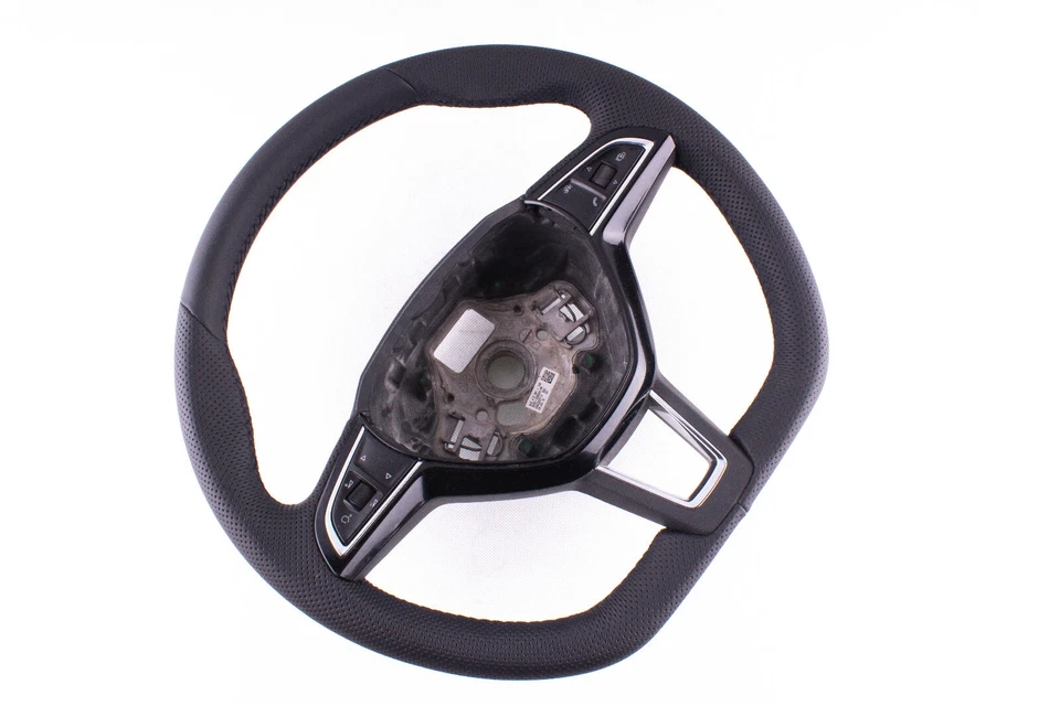 Lenkrad beziehen mit Leder für Skoda Superb 3  2015-2018 TUNING - Bild 1 von 4