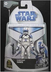 Hasbro Star Wars Black Series Clone Wars 50o Clón Piloto Hawk 6" Exclusivo - Imagen 1 de 1