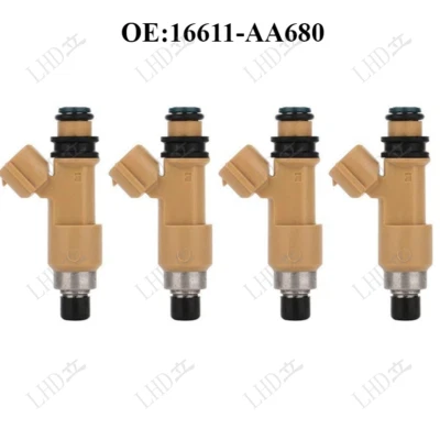 Inyector de combustible 4 piezas para Subaru Forester Impreza Outback 2005-2010 2,5 L H4~ Foto 1 de 4