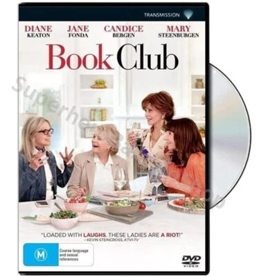 Book Club (DVD, 2018) PAL Region 4 (Diane Keaton, Jane Fonda, Andy Garcia) NEW - image 1 of 4