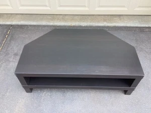 Ikea Corner TV Table Black - Picture 1 of 3