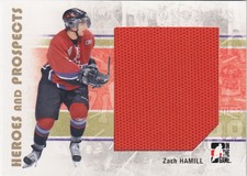 2007-08 ITG Heroes and Prospects Jersey #105 - ZACH HAMILL
